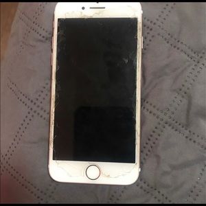 iPhone 7 | No cracks just protecter which can be peeled off.